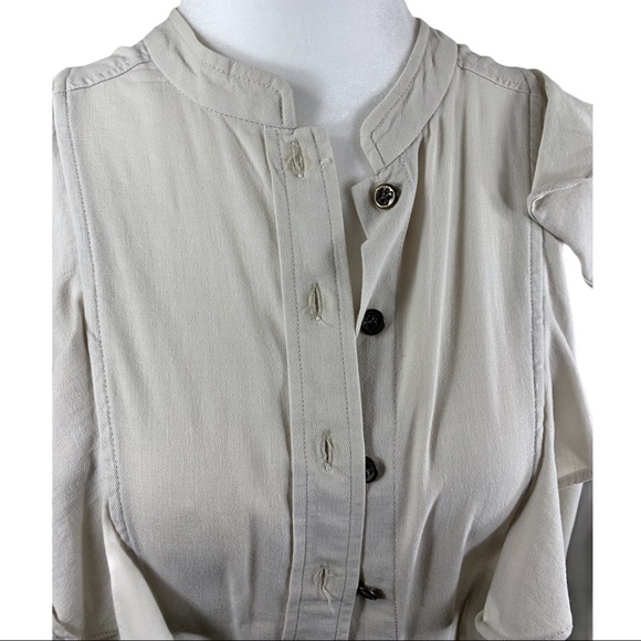 French Connection Ruffle Button Down - Picture 11 of 15